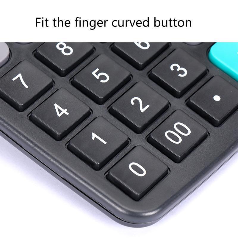 12 Digits Electronic Calculator Large Screen Desktop Calculators for Home Office