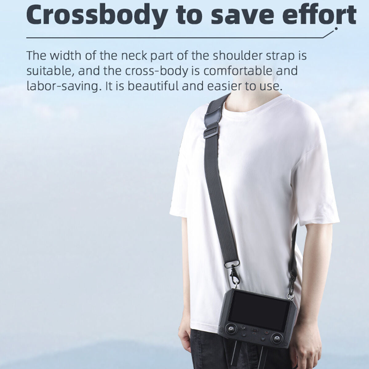 Adjustable Neck Strap Lanyard For DJI Mavic Mavic 2Pro/Air 2/2S Smart Controller