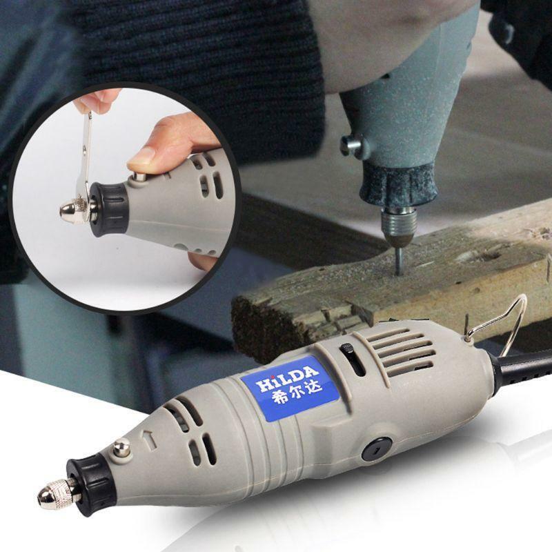 Mini Electric Grinder Drill With 6 Position Rotary for Dremel Variable Speed ?