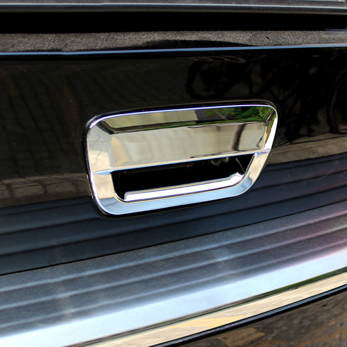 Chrome Rear Door Handle Bowl Cover Fit For Grand Cherokee Durango 14-2020