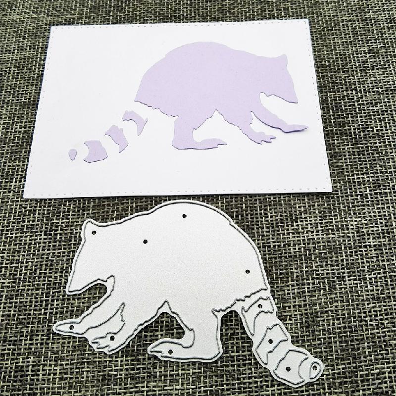 Wolf Metal Cutting Dies Stencil DIY Scrapbooking Album Paper Card Template Mold