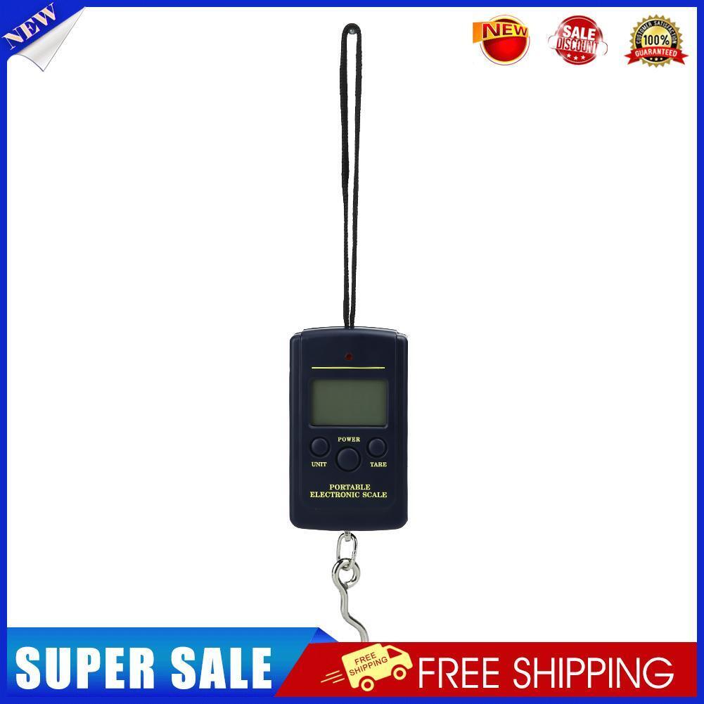 Portable 40kg/10g Electronic Hanging Fishing Digital Pocket Hook Scale