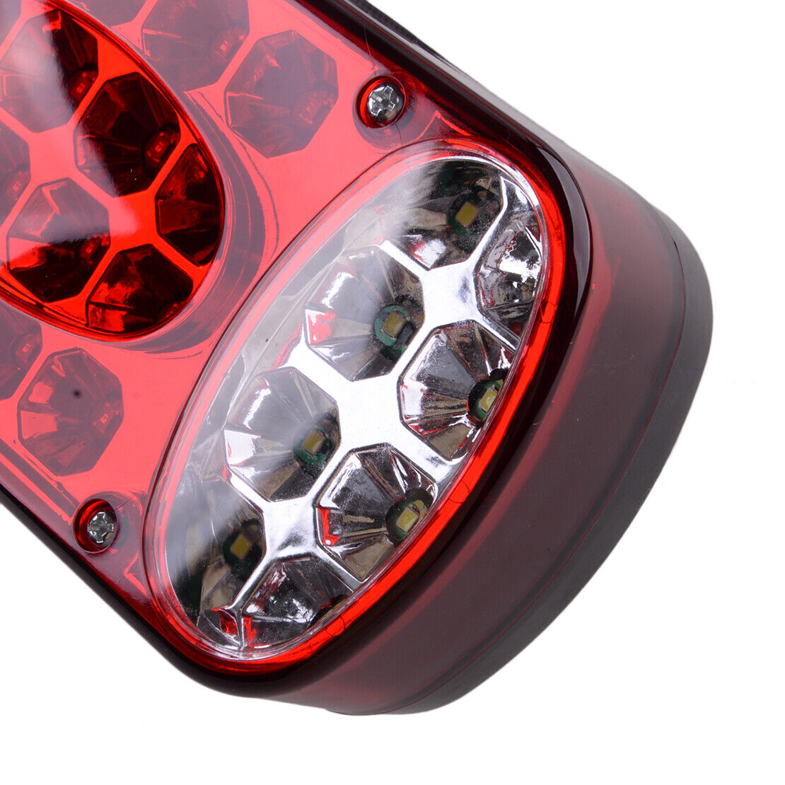 12V LED Rear Tail Light Brake Stop Lamp Indicator Trailer Truck Van Caravan