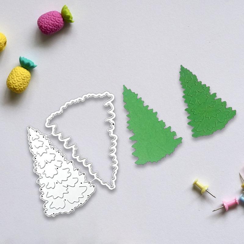 Christmas Tree Cutting Die Stencil DIY Crafts Embossing Tools Exquisite Die Cuts