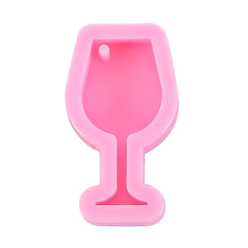 Jewelry Necklace Keychain Casting Mold Handicrafts Glossy Wine Cup Earrings Mold