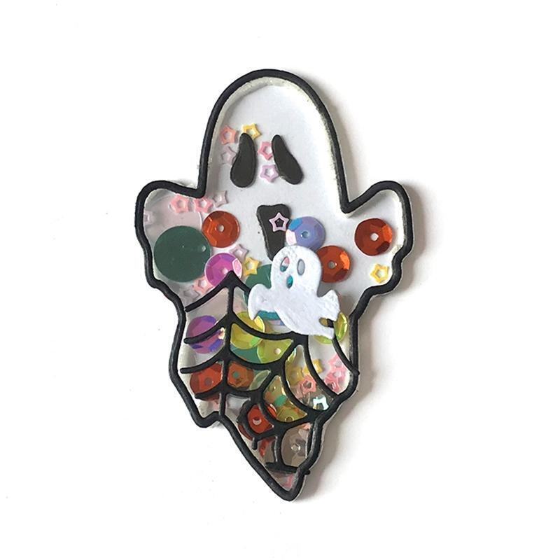 Halloween Ghost Spider Web Cutting Dies DIY Stamps Scrapbooking Photo Album