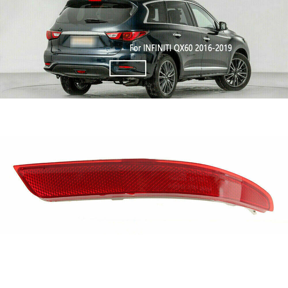 Right Side Rear Bumper Reflector Light Part 265658990D For 2016-19 INFINITI QX60