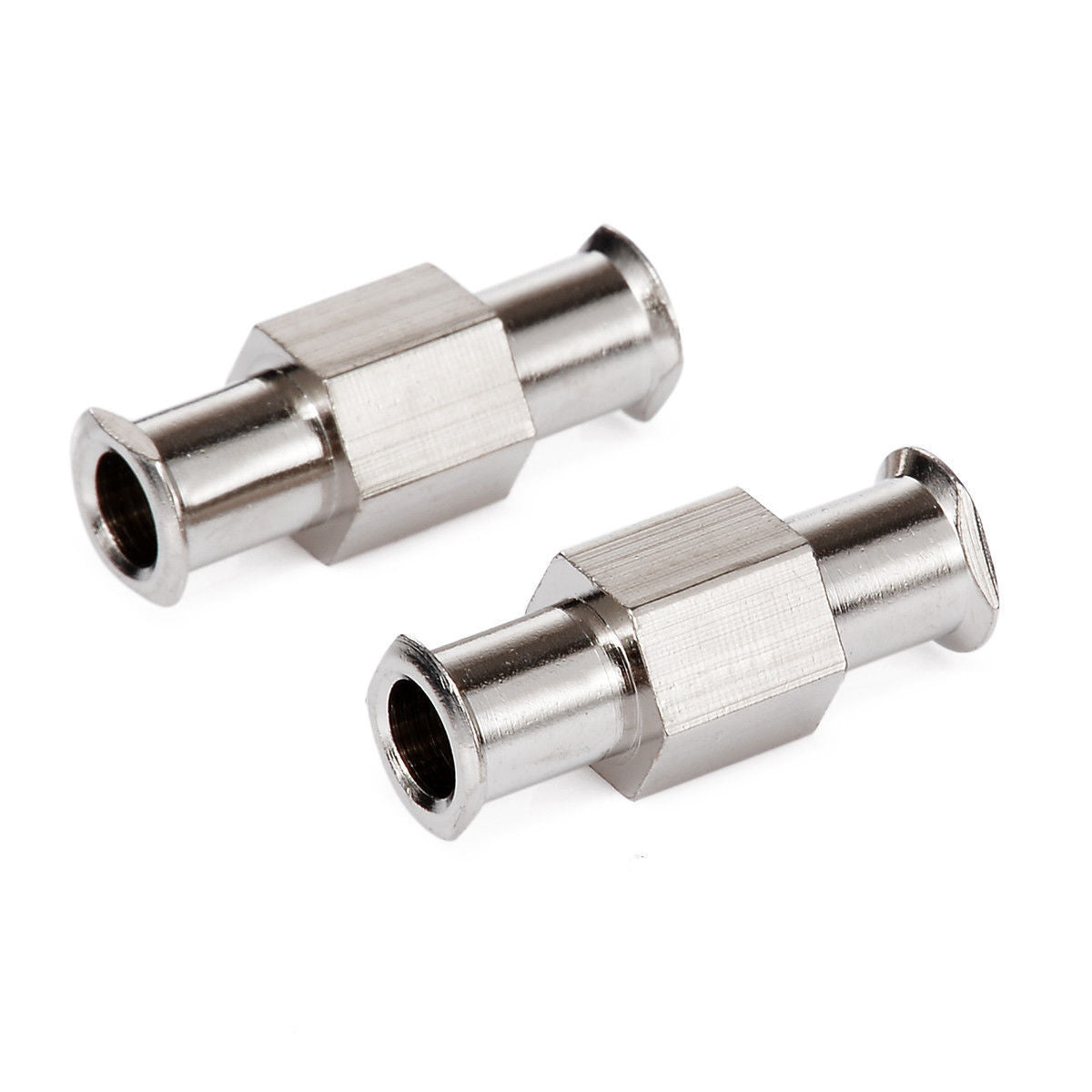 Luer Lock Adapter Coupler Female to Female Fittings Nickel Plated