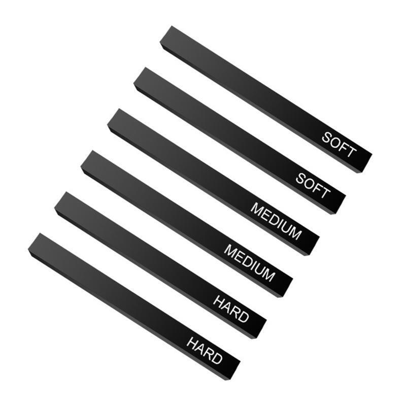 Soft Medium Hard Sketch Charcoal Sticks for DIY Art Project Students Teachers 6X