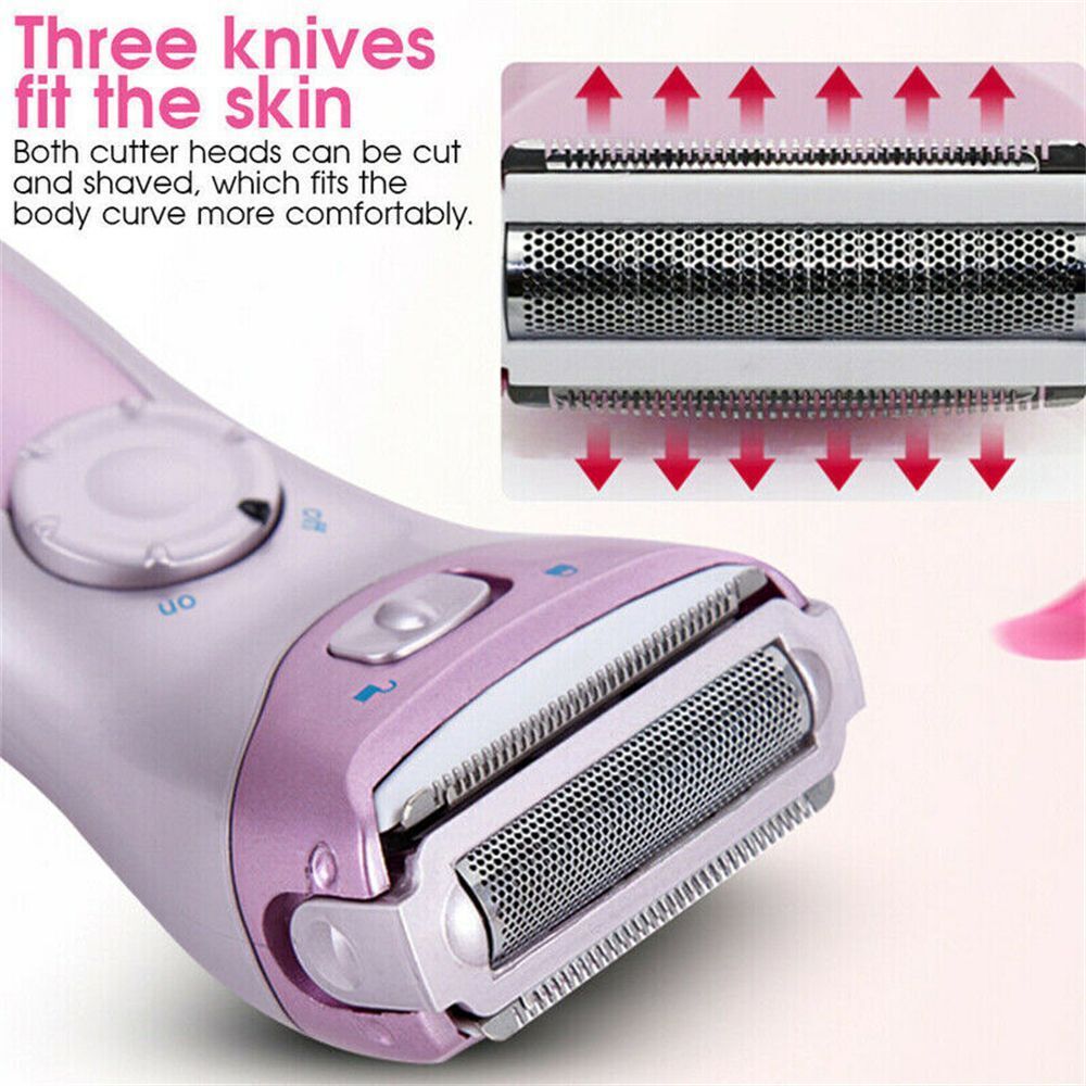 Hair Remover Leg Wet Dry Lady Women Electric Shaver Bikini Removal Trimmer