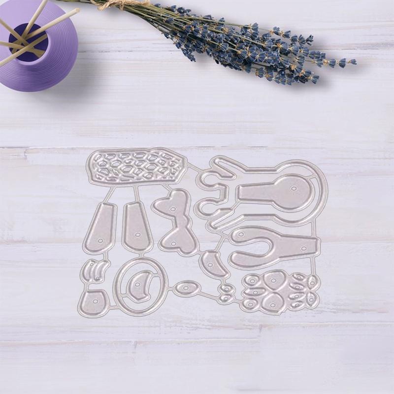 Cute Giraffe Metal Cutting Dies Cartoon Animal Die Cuts Embossing Mould Template