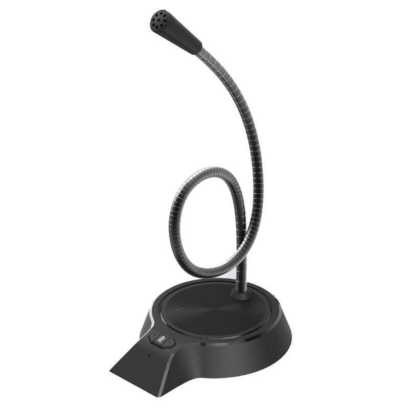 Multipurpose Computer USB Microphone Plug and Play Gaming Mic for Desktop Laptop