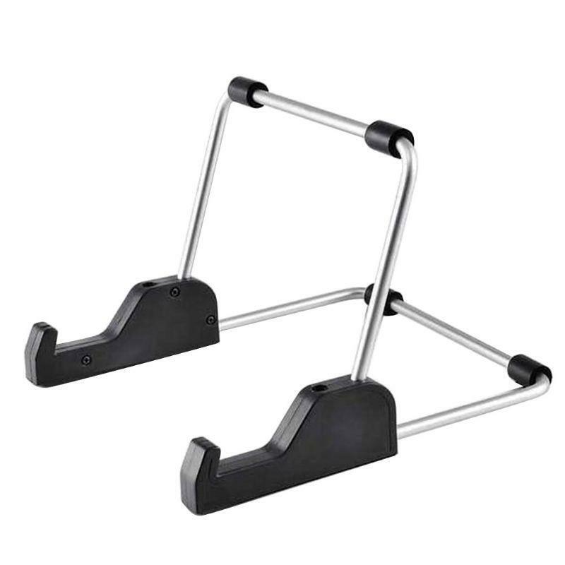 Foldable Aluminum Alloy Tablet Stand Adjustable Portable Metal Holder Cradle for