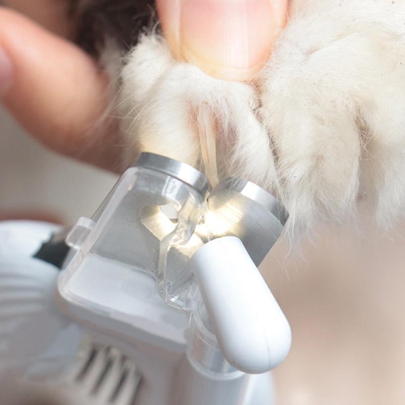 Pet Nail Clippers & Trimmers Built-in Nail File for Dog & Cat No Over Cutting