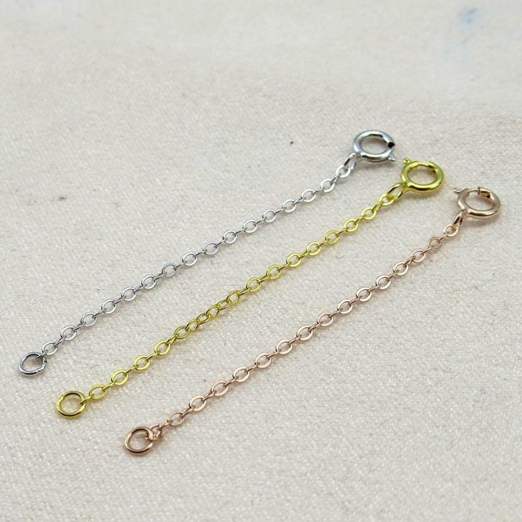 9Pcs Chain  DIY Jewelry Making Findings Birthday Gifts Necklace