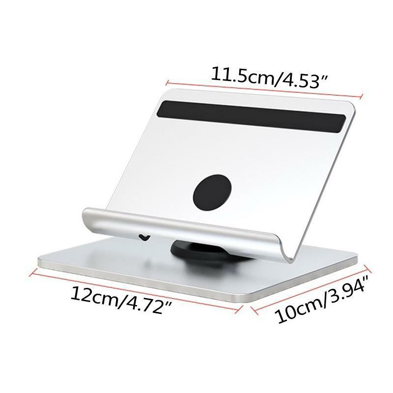 Aluminum Tablet Desk Stand Mobile Phone Holder for Phone Tablet Angle Adjustable