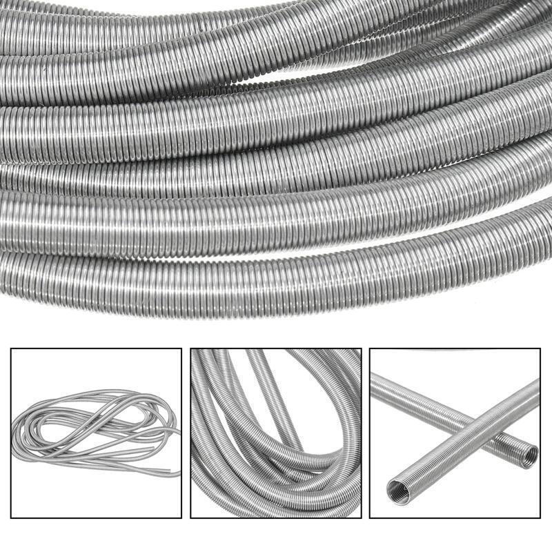 Stainless Steel Brake Line Gravel Guard Vehicle Brake Line Protective Spring