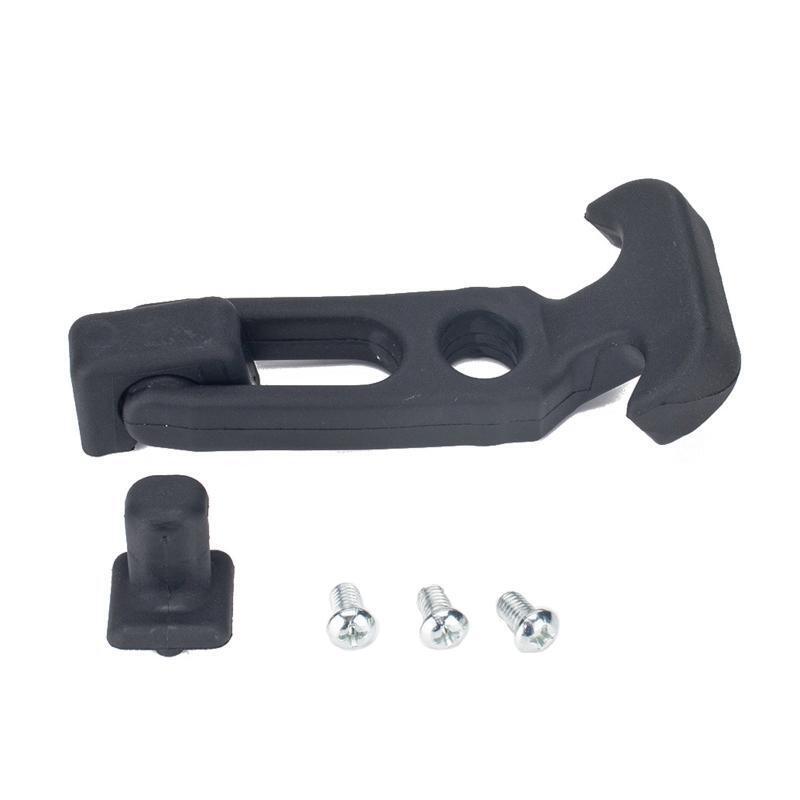 Rubber Flexible Draw Latches with Brackets T-handle Hasp Draw Latch 2 PCS
