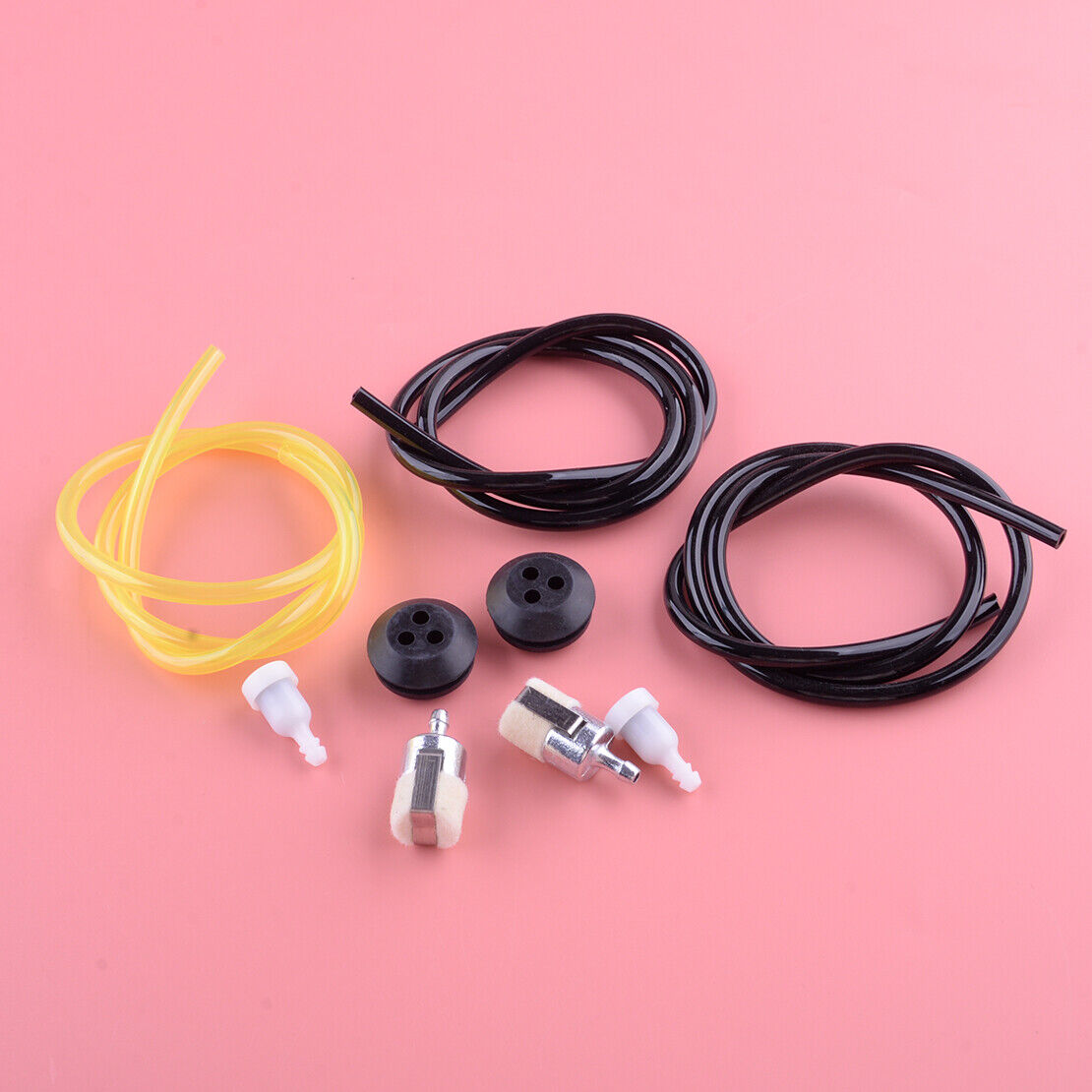 Fuel Line Kit with Fuel Filter Vent Grommet Fit for ECHO SRM Trimmer 13211546730
