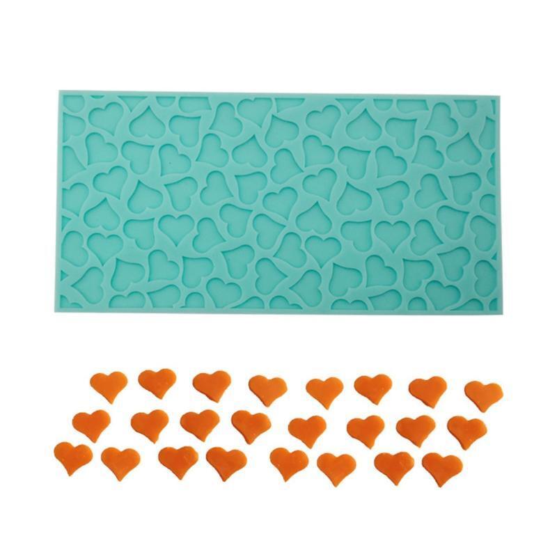 Silicone Heart Moulds for Wax Melts Heart Silicone Mould Food Candy DIY Molds