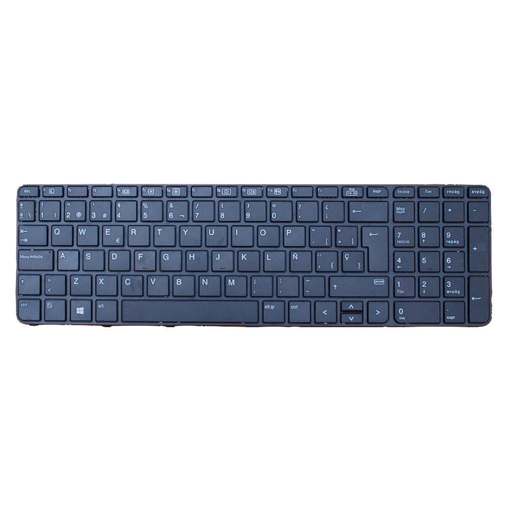 NEW Spanish Layout For    450 G3 455 G3 470 G3 Laptop Keyboard+Frame