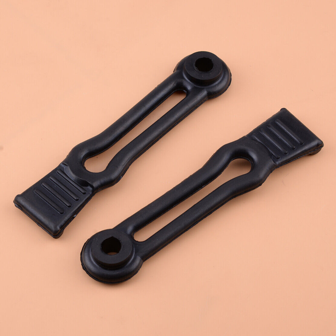 2pcs Rubber Hood Tie Down Strap Latch Band Kit Fit for YAMAHA Rhino 450 660 700