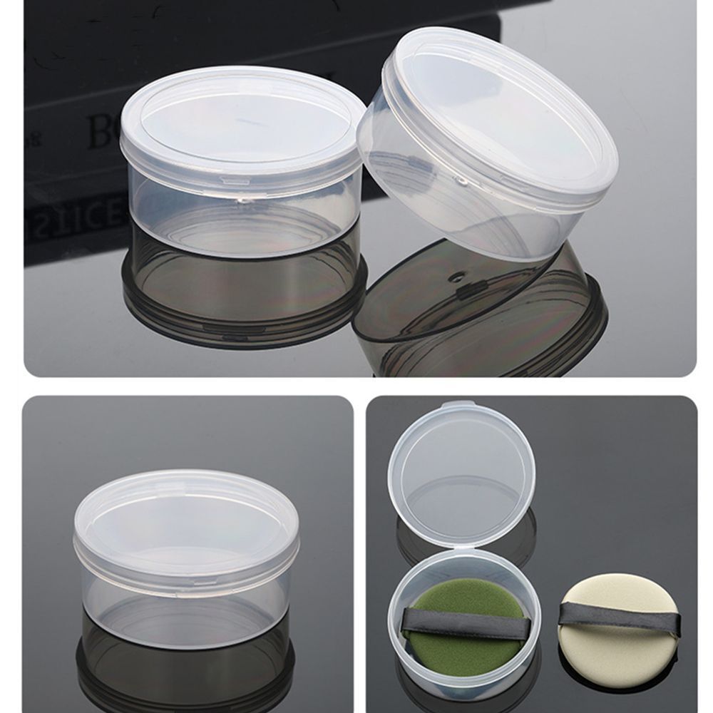 Powder Puff Drying Holder Cosmetic Powder Puff Storage Box Display Storage Case