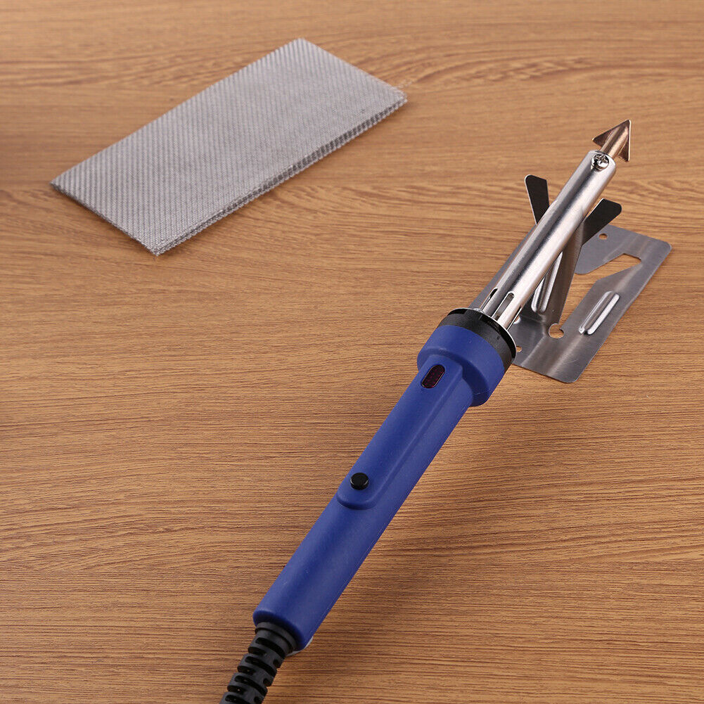 Plastic Welding Solder Iron Kit Car Bumper Dashboard Repair Tool (US Plug)