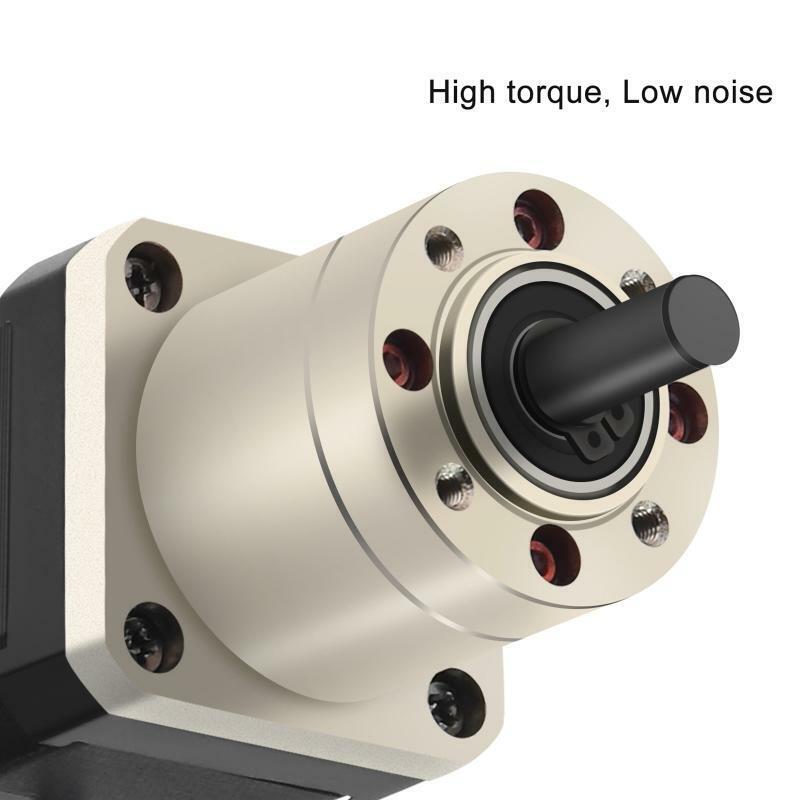 27:1 Planetary NEMA 17 Step Motor 2 Phase 0.067Degree 0.4A Stepping Motor 42mm