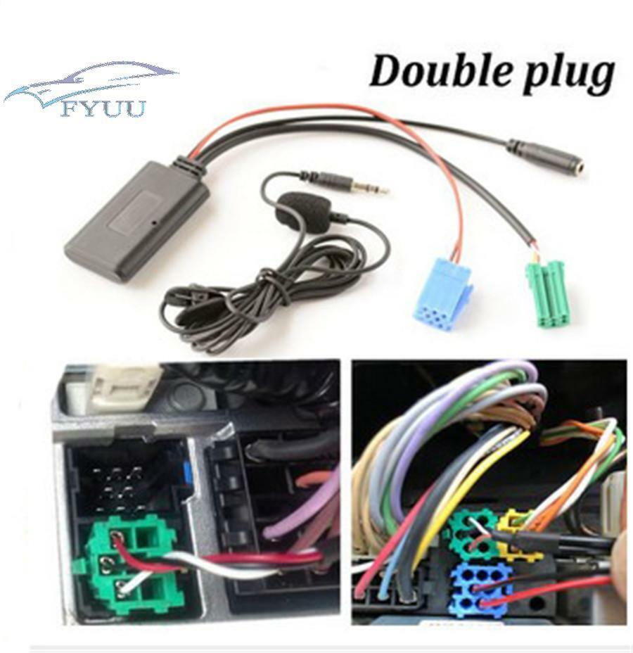 5.0 Car Microphone Handsfree 8 6 Pin MINI ISO Plug For Renault 05-11 Updatelist