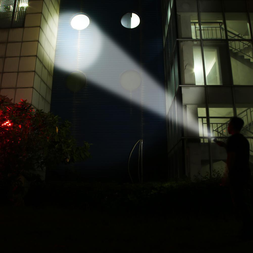 Skywolfeye XPE LED Flashlight Torch Zoomable Outdoor Home Emergency Light