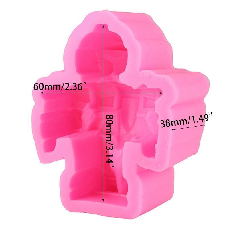 DIY Robot Shape Baking Mold Birthday Cookie Tools Cake Decorating Tools