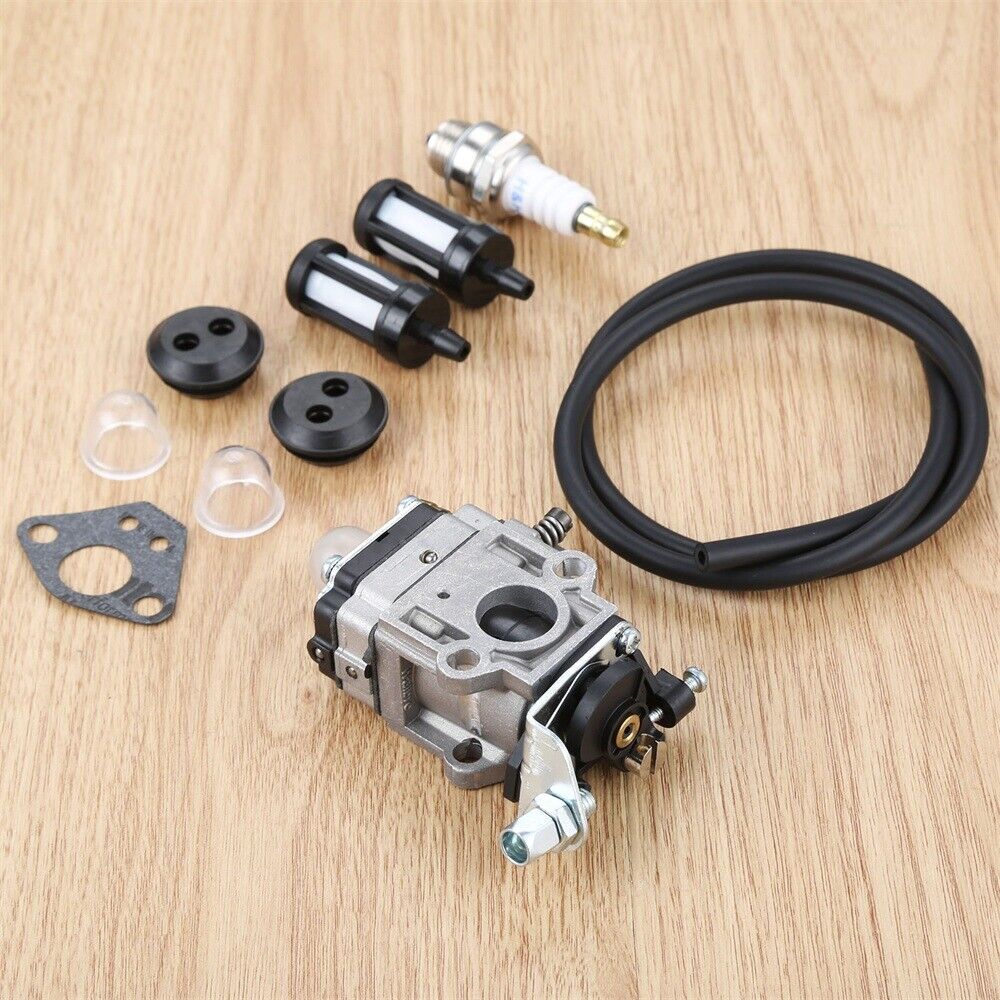 Carburetor w Repower Tune Up Kit for Earthquake MC43 MC43E MC43CE MC43ECE Tiller