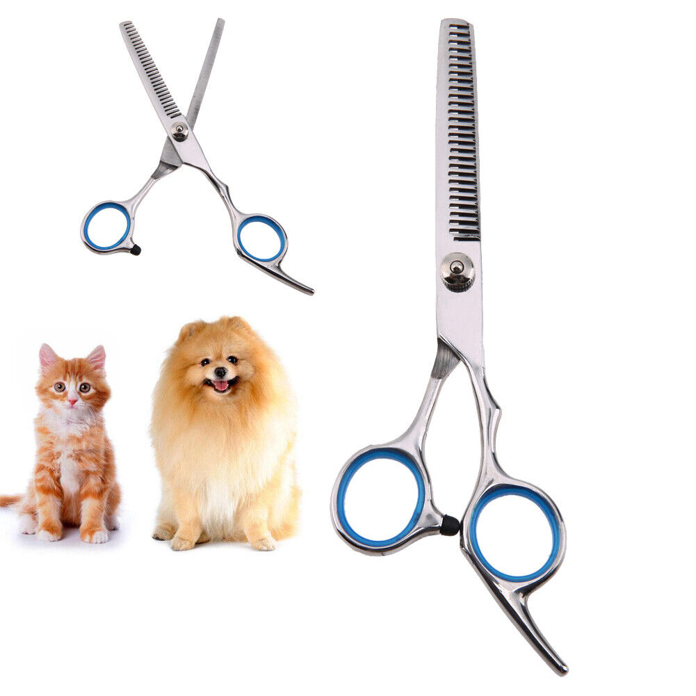 7 Inch Professional Pet Dog Grooming Thinning Scissors Toothed Blade Shears