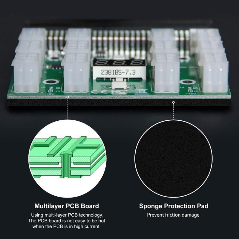 6pin Adapter 12V Graphics Power Supply Board Server Power Conversion Board