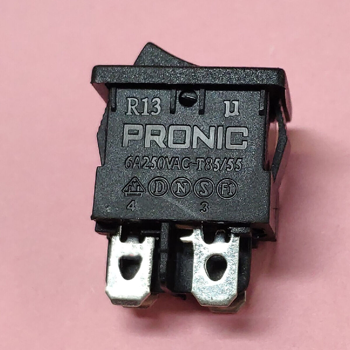 Replacement Power Switch 6A250V T85/55 4 Pin 2 Gears Ship Type Switch Parts A2UK