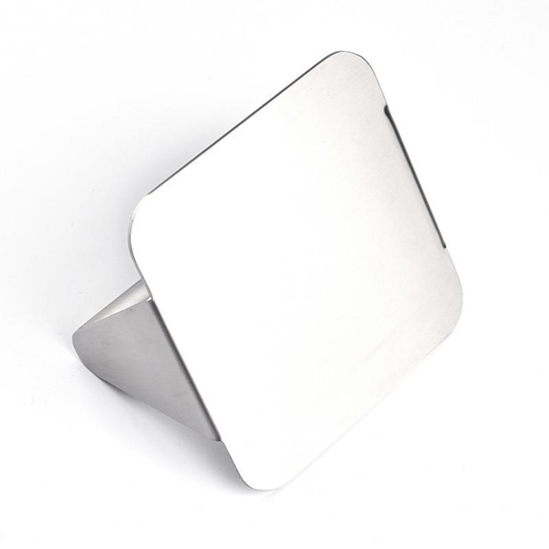 Stainless Steel Hamburger Press Non-Stick Square Chef Cutlets Meat Beef Grill
