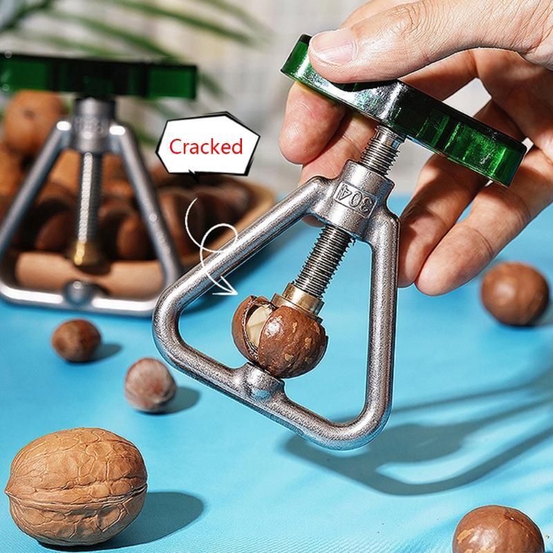 Nut Walnut Cracker Stainless Steel Pecan Cracker Nutcracker Tool for Hazelnuts