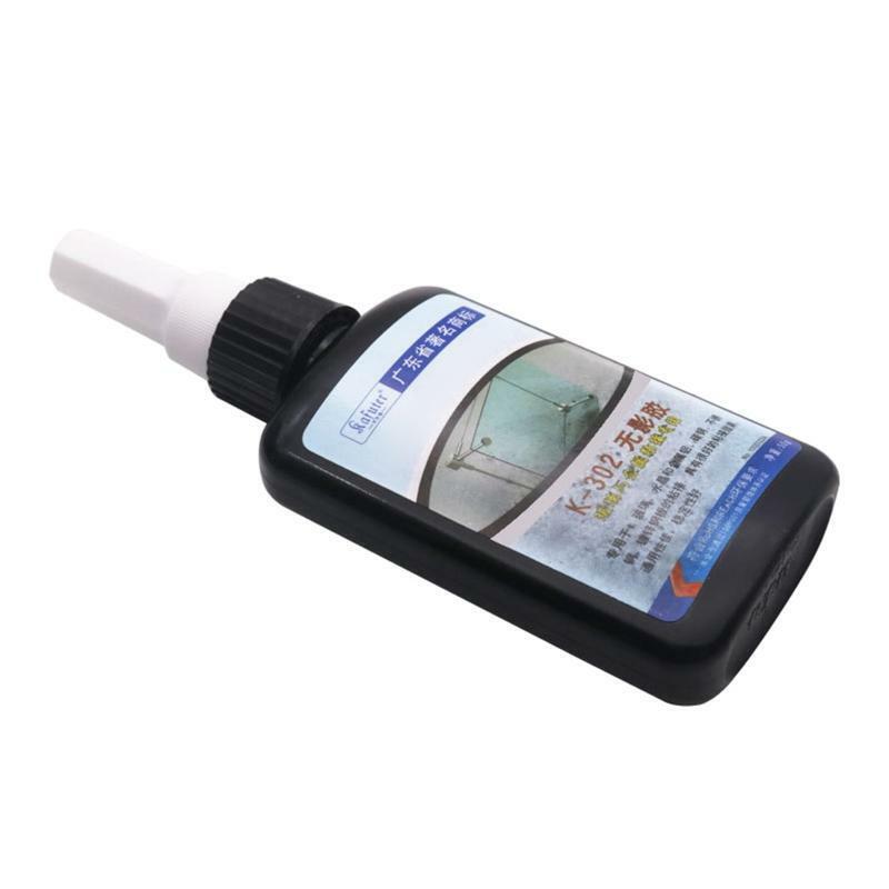 50ml UV Curing Adhesive for Glass Crystal Metal Aluminum High Bonding Strength