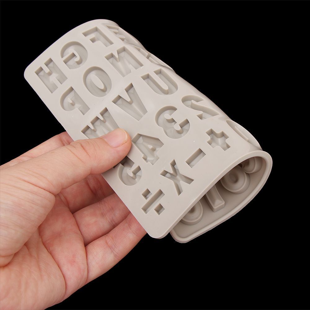 Number Fondant Cake Decorating Tools Silicone Letter Mold Baking Accessories