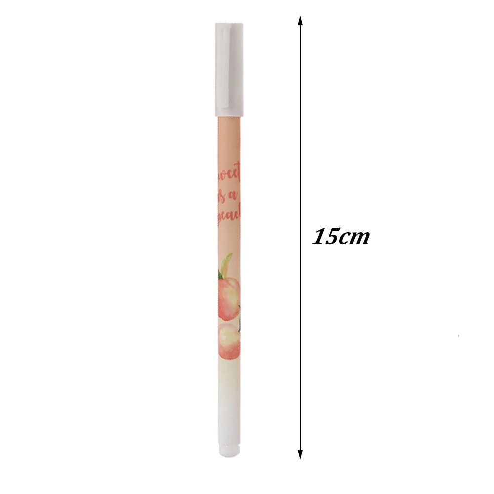 Gifts School Cute Office Supplies Student Peach Pattern Stationery Gel Pen