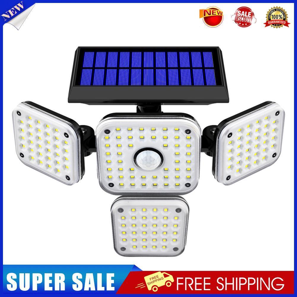 144 LED Solar Light Outdoor 3 Modes Light Moving Sensor Garden Wall Lamp