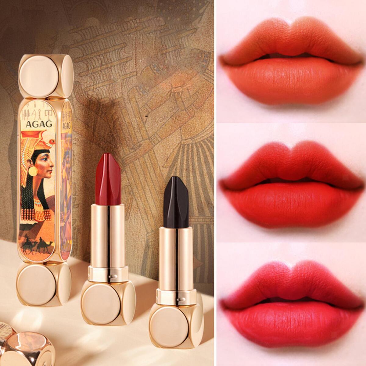 6 Colors in 1 Matte Lipstick Smoothing Lip Stick Waterproof Makeup Lipstick