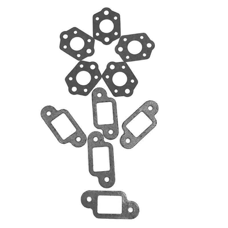 10Pcs Muffler Carburetor Gasket kit For 021 023 025 MS210 MS230 MS250 MS 210 230