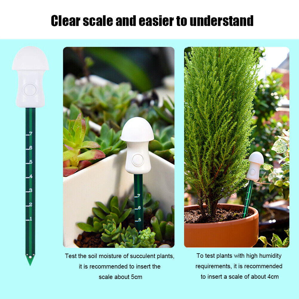 Electric Plant Soil Moisture Sensor Hygrometer Garden Flower Humidity Meter