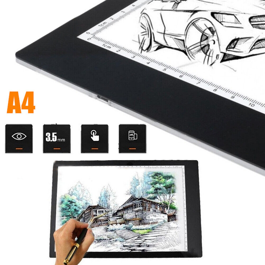 USB Powered A4 Drawing Tablet Digital Graphic Pad Painting Writing Board
