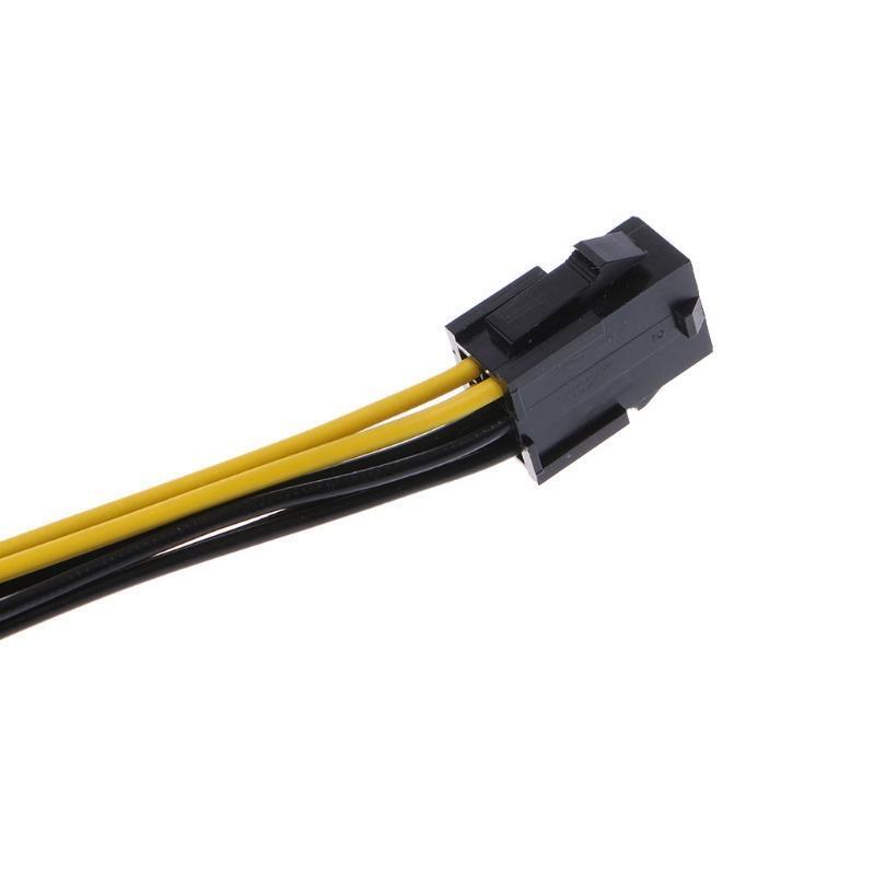 PCIE 6P to 8P Cable 6Pin to 8Pin Video Card Converter Cable Cord 18CM 5PCS/Pack
