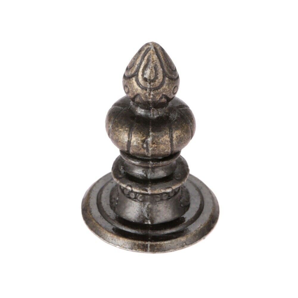 Tower Shape Drawer Cabinet Knobs Gift Jewelry Box Wardrobe Pull Handle 39mm*27mm