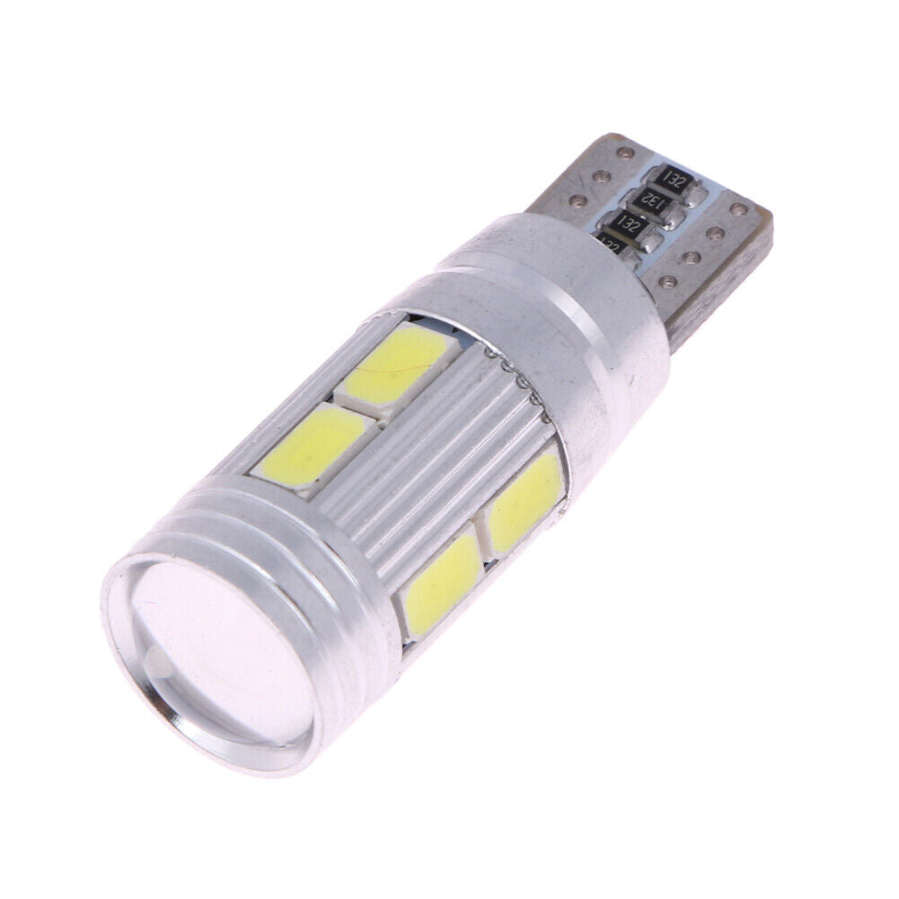 2 X T10 Show Wide Light Canbus T10 5630 10SMD W5W Car Led Lights