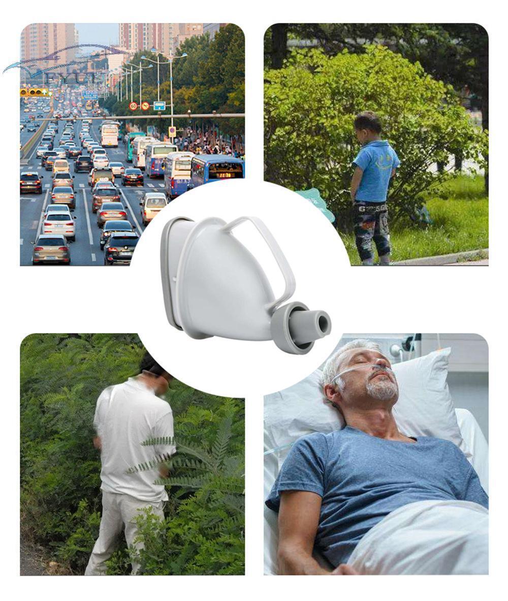 2 Pcs Portable Urinal Funnels Men Women Emergency Outdoor Camping Toilet Device